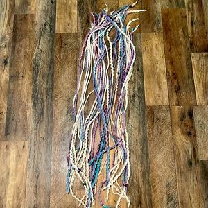 30 DE handmade wool dreads